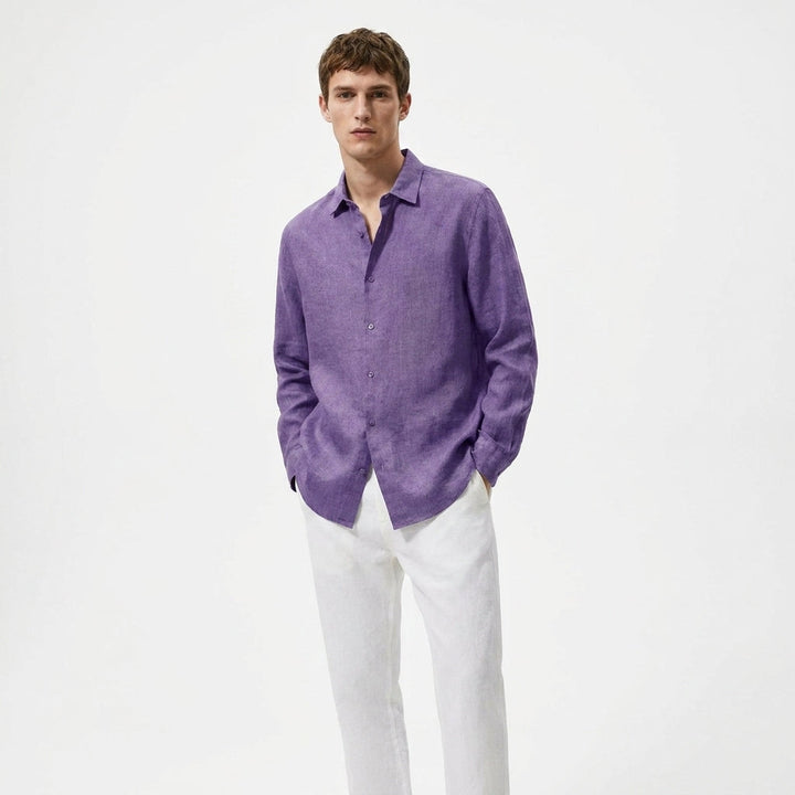 Herren Hemd Langarm mit Reverskragen – Klassisches Herrenhemd für Vielseitige Looks und Elegante Auftritte 2