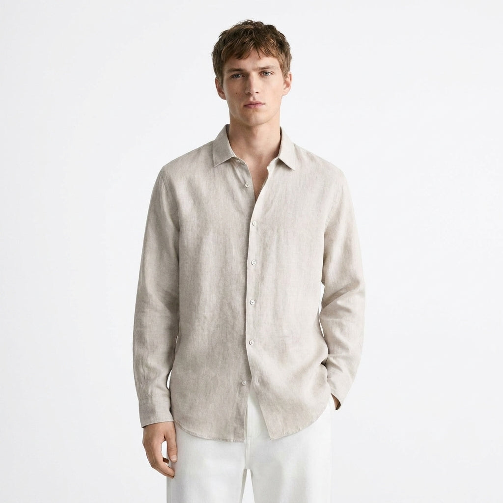 Herren Hemd Langarm mit Reverskragen – Klassisches Herrenhemd für Vielseitige Looks und Elegante Auftritte 9