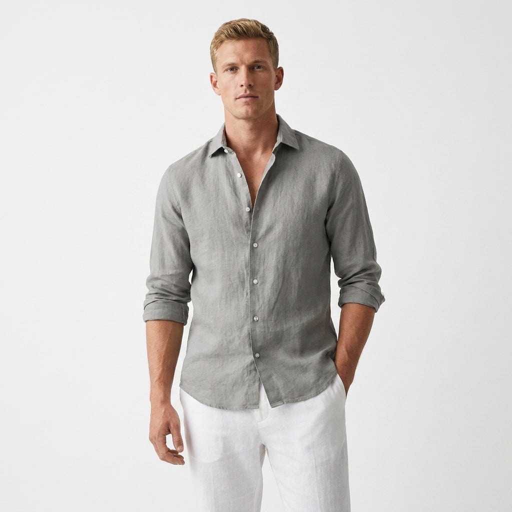 Herren Hemden Langarm Klassisch & Vielseitig | Elegantes Hemd für Jeden Anlass 1