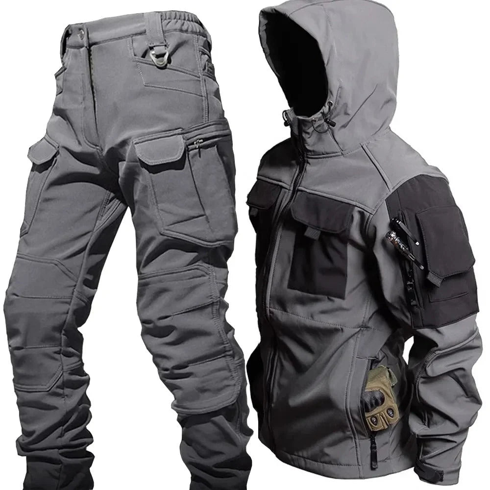 Herren Outdoor-Set Wind- und Wasserdicht für Herbst und Winter 1