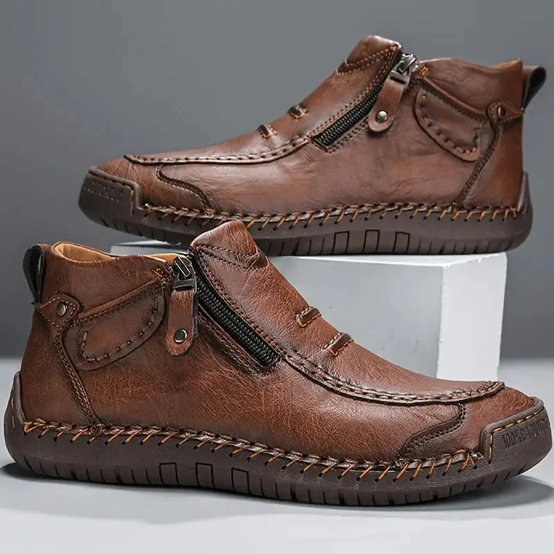 Herren Schuhe orthopädisch mit Reißverschluss 3