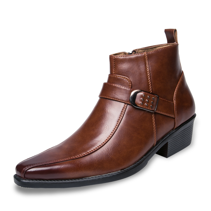 Herren Stiefel Schwarz Orthopädisch mit Arch Support – Klassisches Design für Winter und Alltag 0