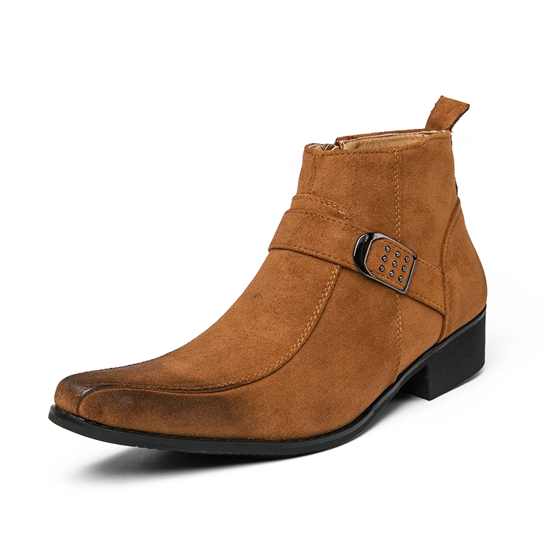 Herren Stiefel Schwarz Orthopädisch mit Arch Support – Klassisches Design für Winter und Alltag 2