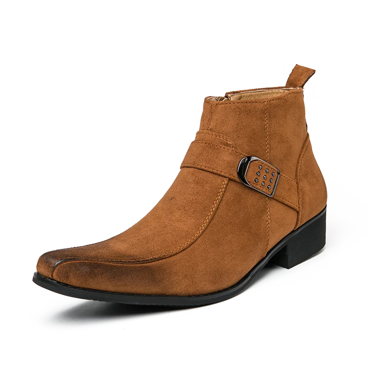 Herren Stiefel Schwarz Orthopädisch mit Arch Support – Klassisches Design für Winter und Alltag 2