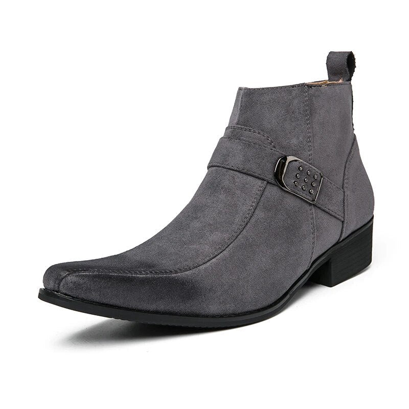 Herren Stiefel Schwarz Orthopädisch mit Arch Support – Klassisches Design für Winter und Alltag 3