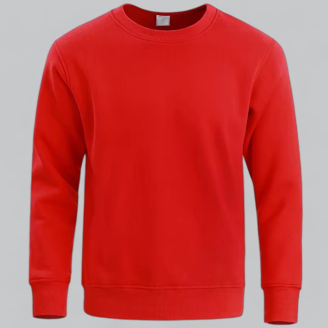 Herren Sweatshirt mit Rundhalsausschnitt und Langarm – Klassischer Komfort für Alltag und Freizeit 4