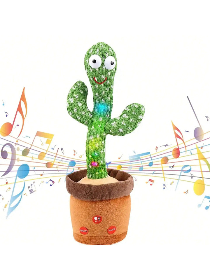 Interaktives Spielzeug: Tanzender Und Sprechender Kaktus Mit Musik Und Lichteffekten Für Kinder Und Erwachsene 0