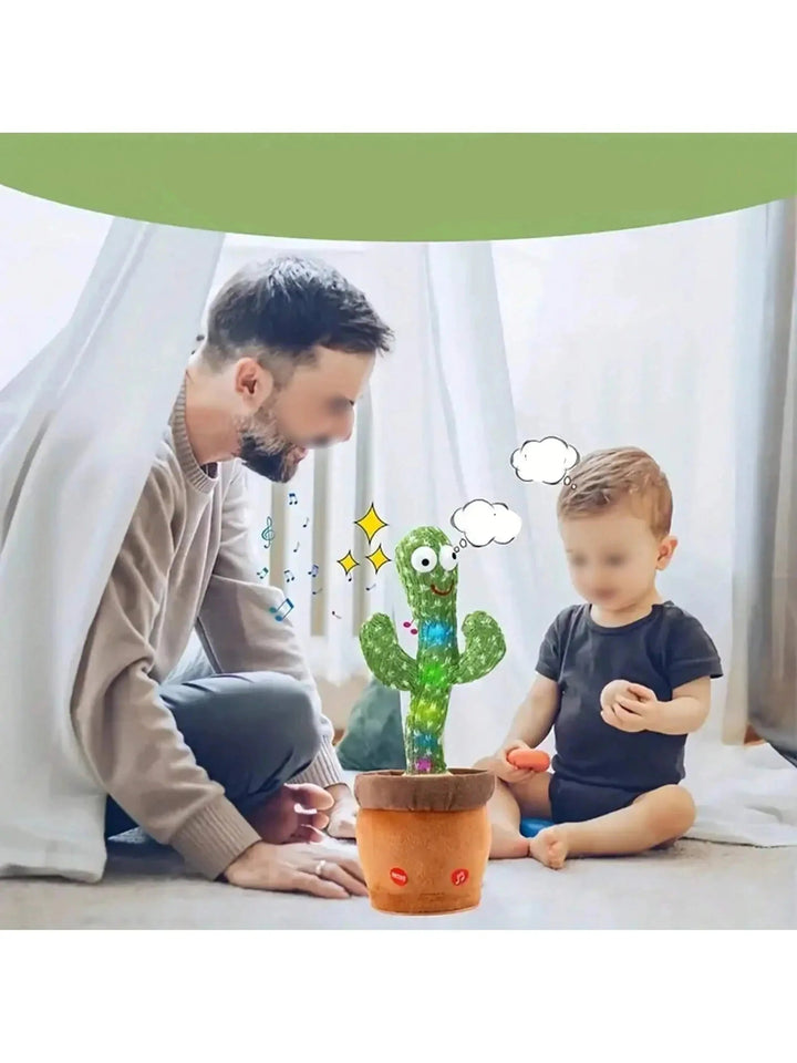 Interaktives Spielzeug: Tanzender Und Sprechender Kaktus Mit Musik Und Lichteffekten Für Kinder Und Erwachsene 3