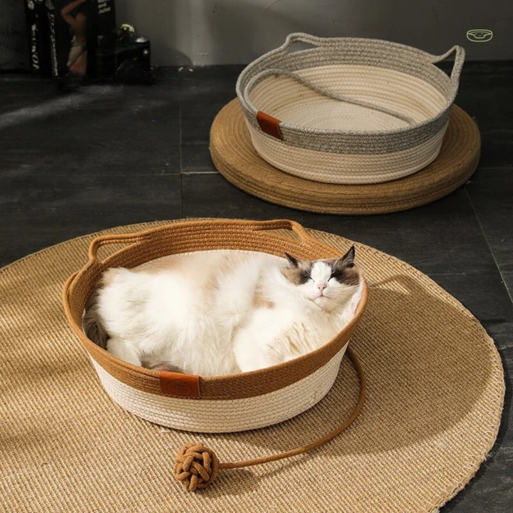 Katzenbett Komfortabel & Stilvoll – Gemütlicher Rückzugsort Für Katzen, Weich Und Langlebig, Ideal Für Entspannung 2