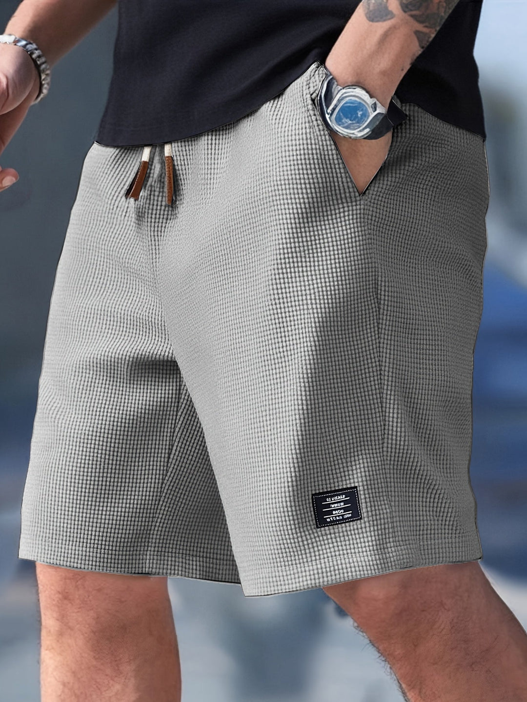 Kurze Hosen Damen - Elegante Sommershorts Mit Elastischem Bund Für Vielseitige Looks 4