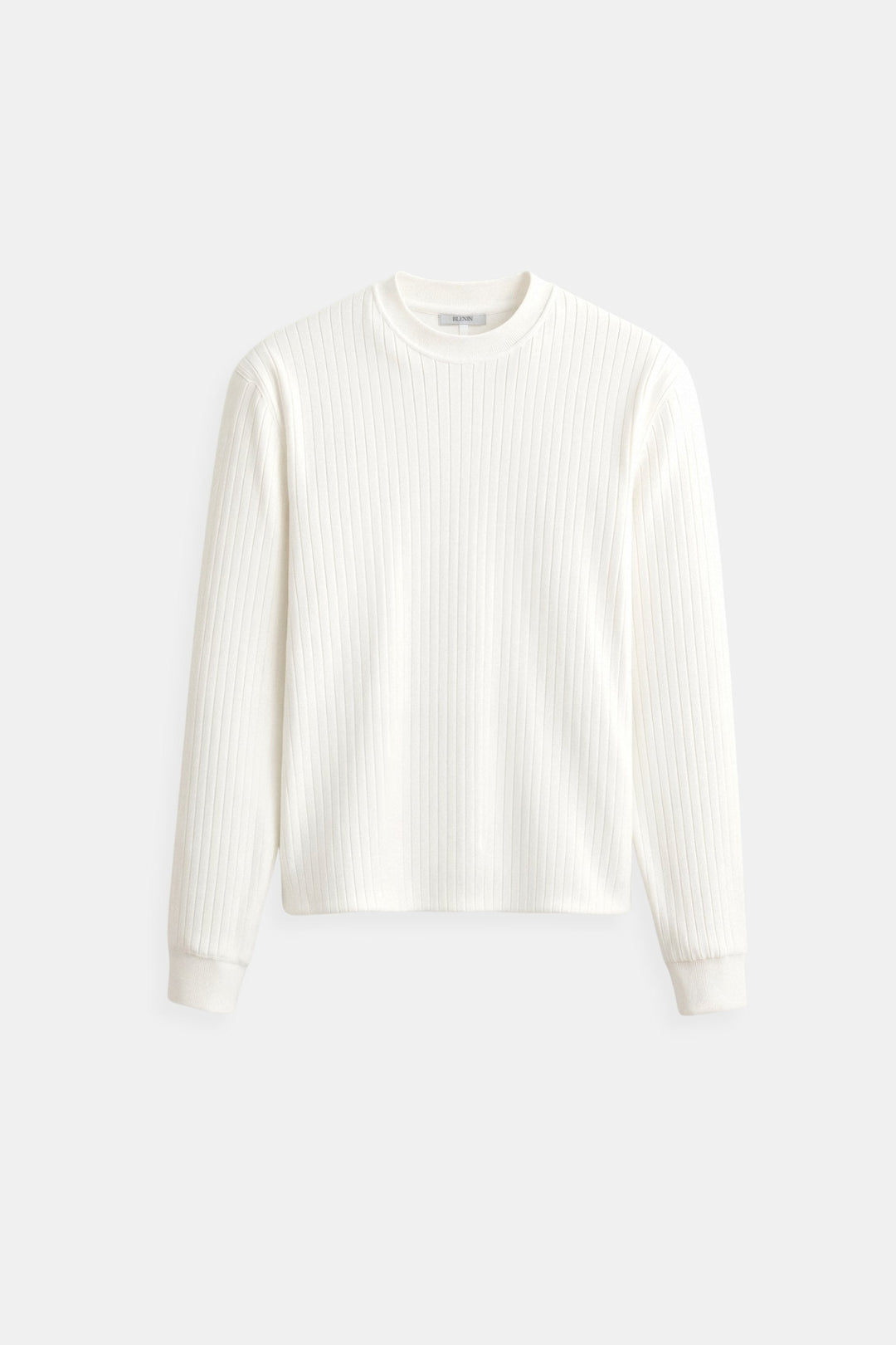 Langarmshirt Herren Feinripp Minimalistisch Komfortabel Für Vielseitige Looks 0