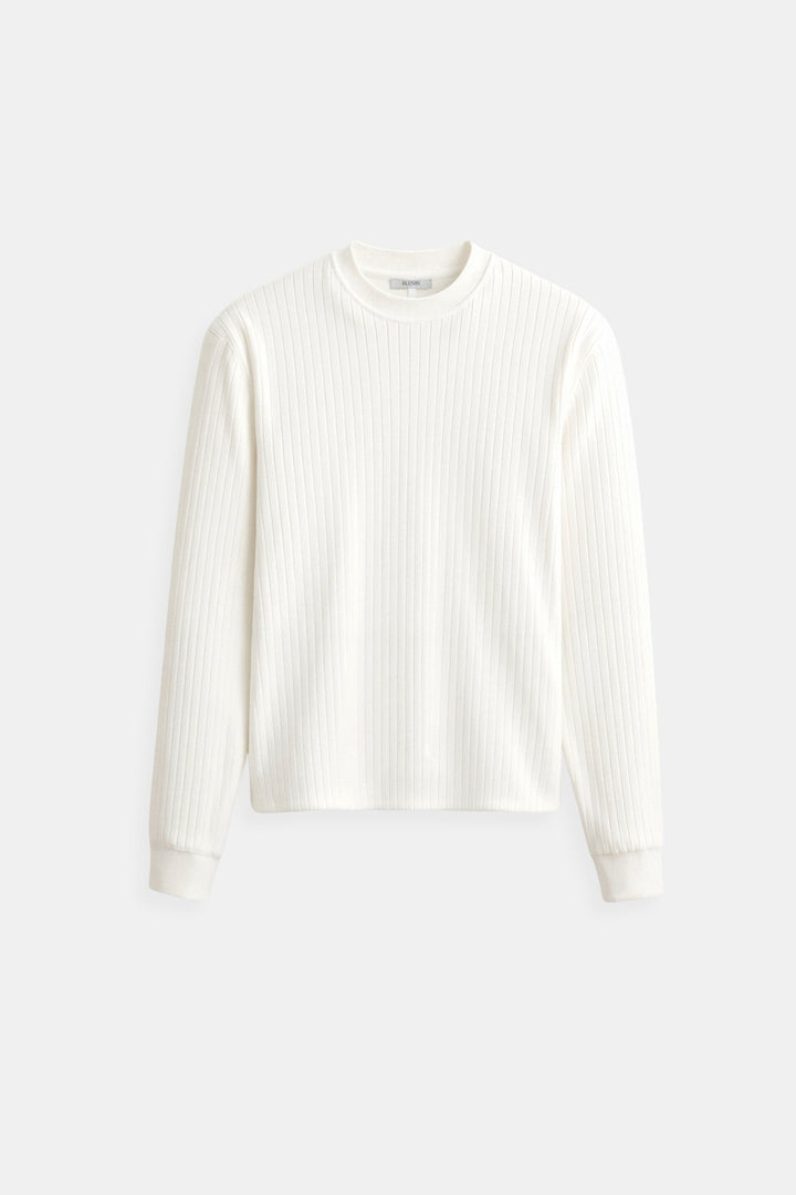 Langarmshirt Herren Feinripp Minimalistisch Komfortabel Für Vielseitige Looks 0