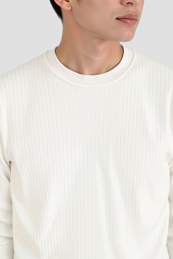 Langarmshirt Herren Feinripp Minimalistisch Komfortabel Für Vielseitige Looks 2