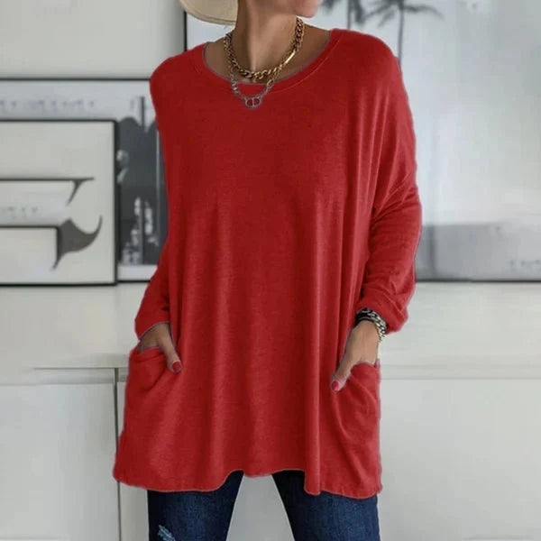 Lässiges Langarmshirt für Damen – Bequemer Alltagsstil mit Eleganz 10