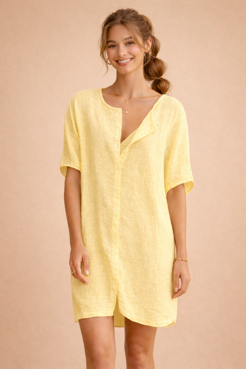 Leichtes Midi-Cover-up-Kleid für Damen | Stilvolles Strandoutfit für den Sommer 1