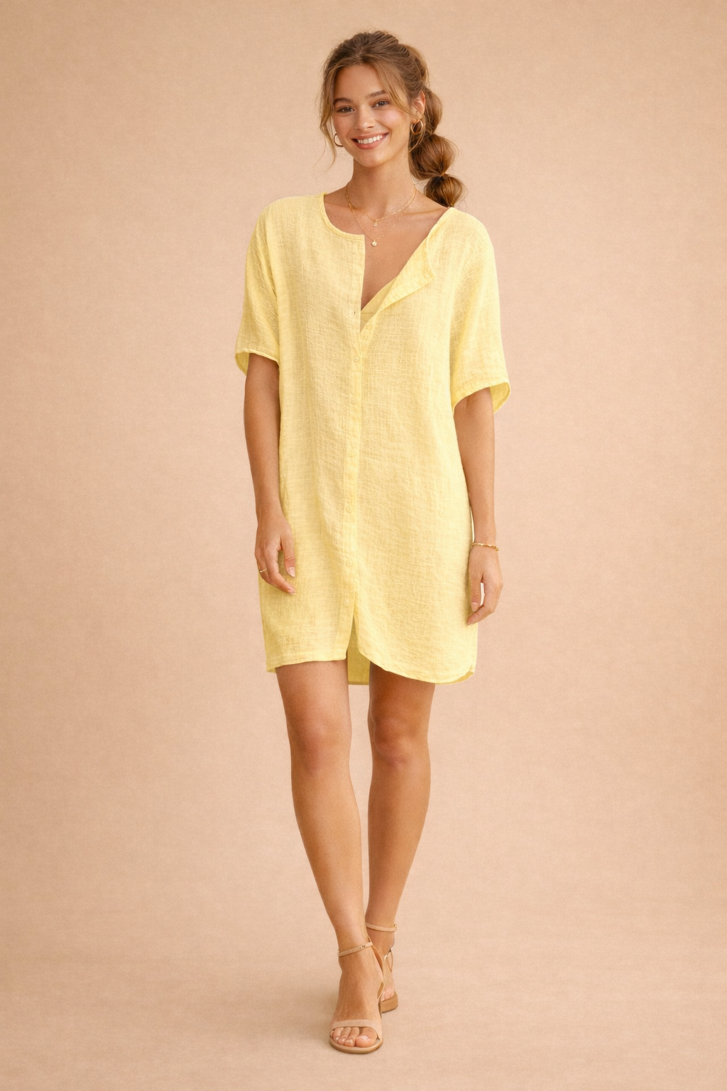 Leichtes Midi-Cover-up-Kleid für Damen | Stilvolles Strandoutfit für den Sommer 8