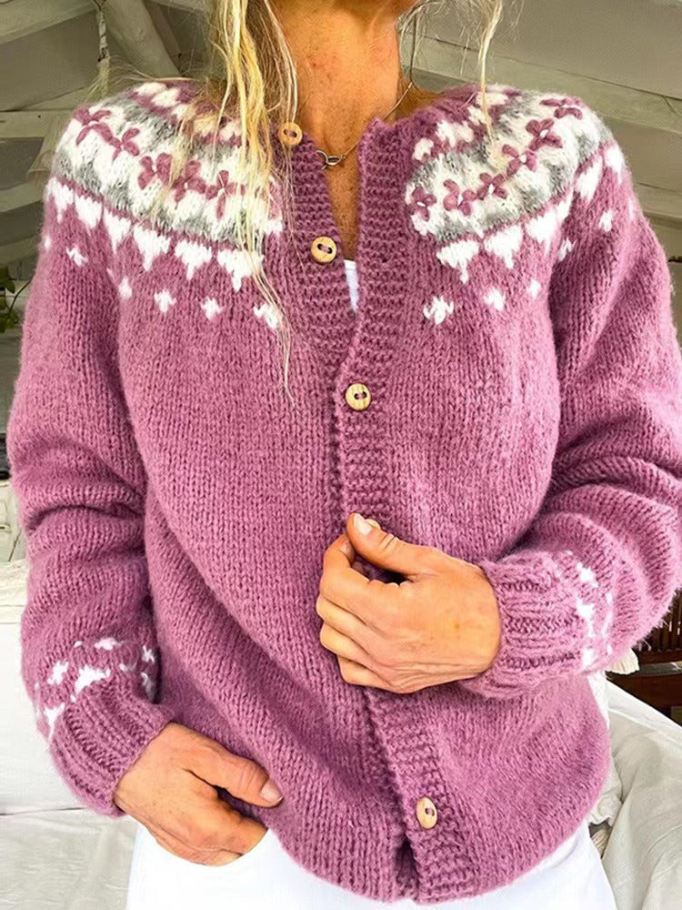 Maya | Vintage Isländischer Cardigan 2