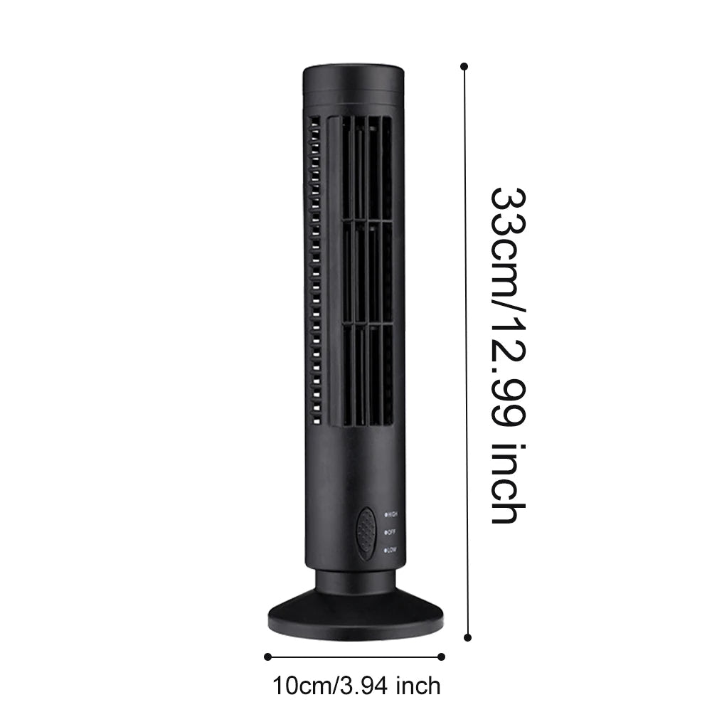 Mini-Tischklimaanlage mit USB-Anschluss und klingenloser Kühlung 5