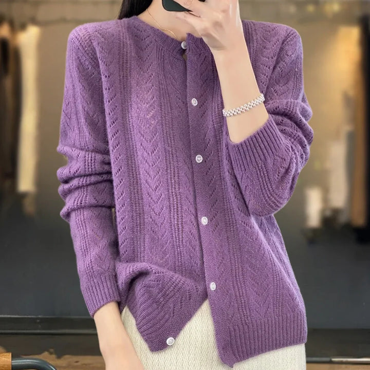 Modischer warmer Pullover für Frauen 7