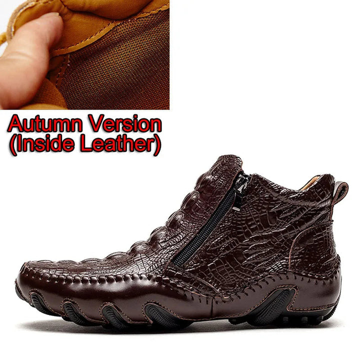 Orthopädische Chelsea-Stiefel mit Arch Support für Herren – Warme und Stylische Schneestiefel 0