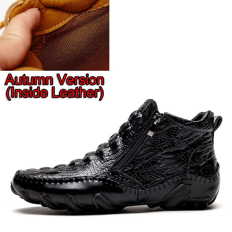 Orthopädische Chelsea-Stiefel mit Arch Support für Herren – Warme und Stylische Schneestiefel 2