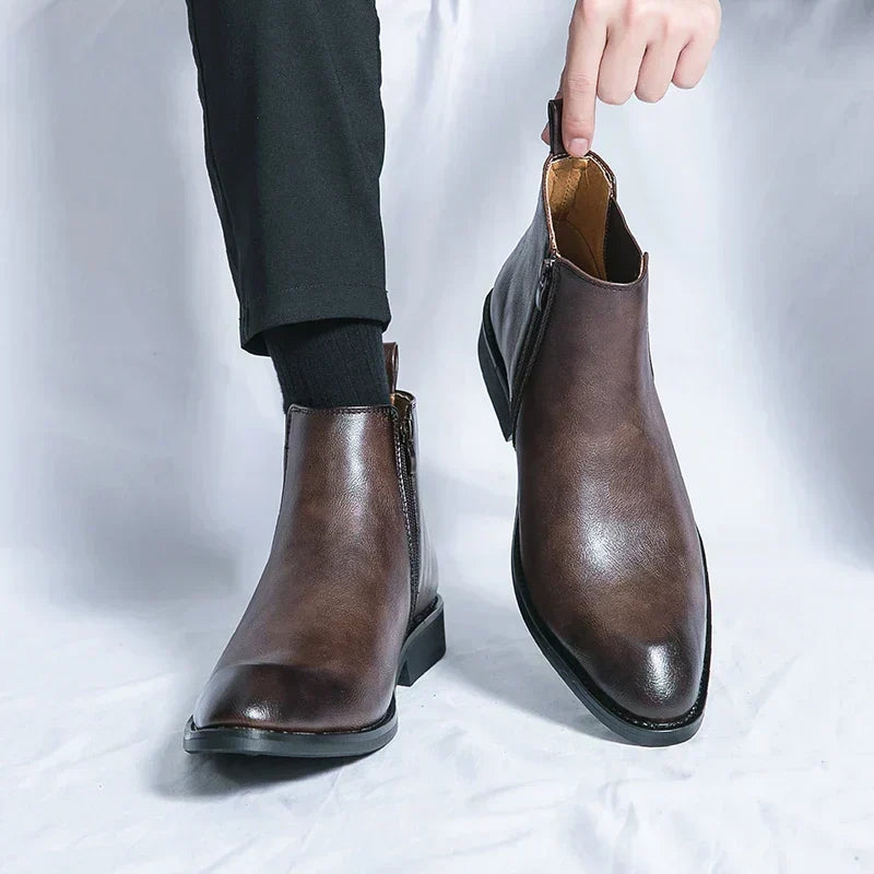 Orthopädische Chelsea Boots für Herren mit Arch Support – Eleganter Stil und Bequeme Passform 8