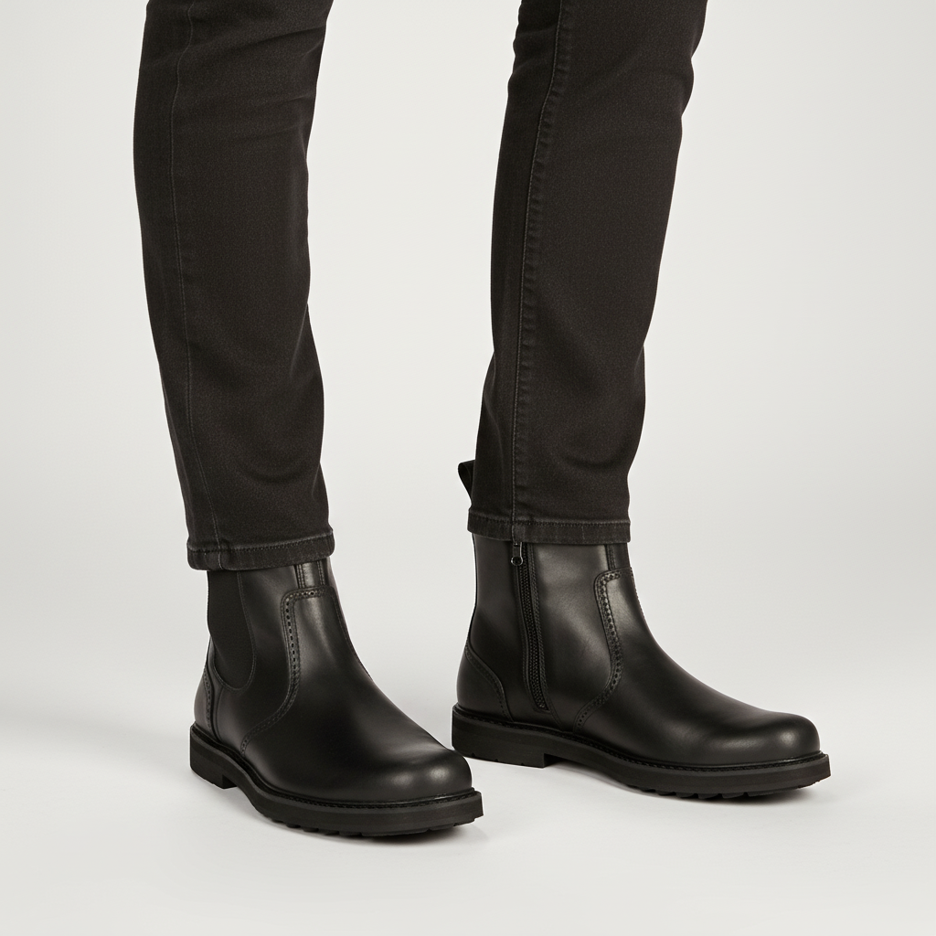Orthopädische Chelsea Boots mit Arch Support für Herren – Komfortabler Halbschaftschuh 4