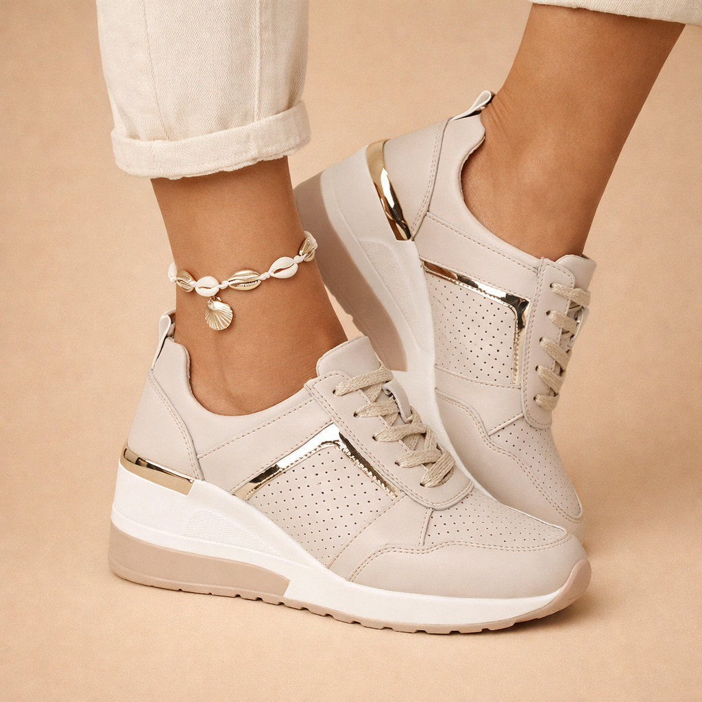Orthopädische Damen-Sneaker mit Keilabsatz – Atmungsaktiv und Bequem 2