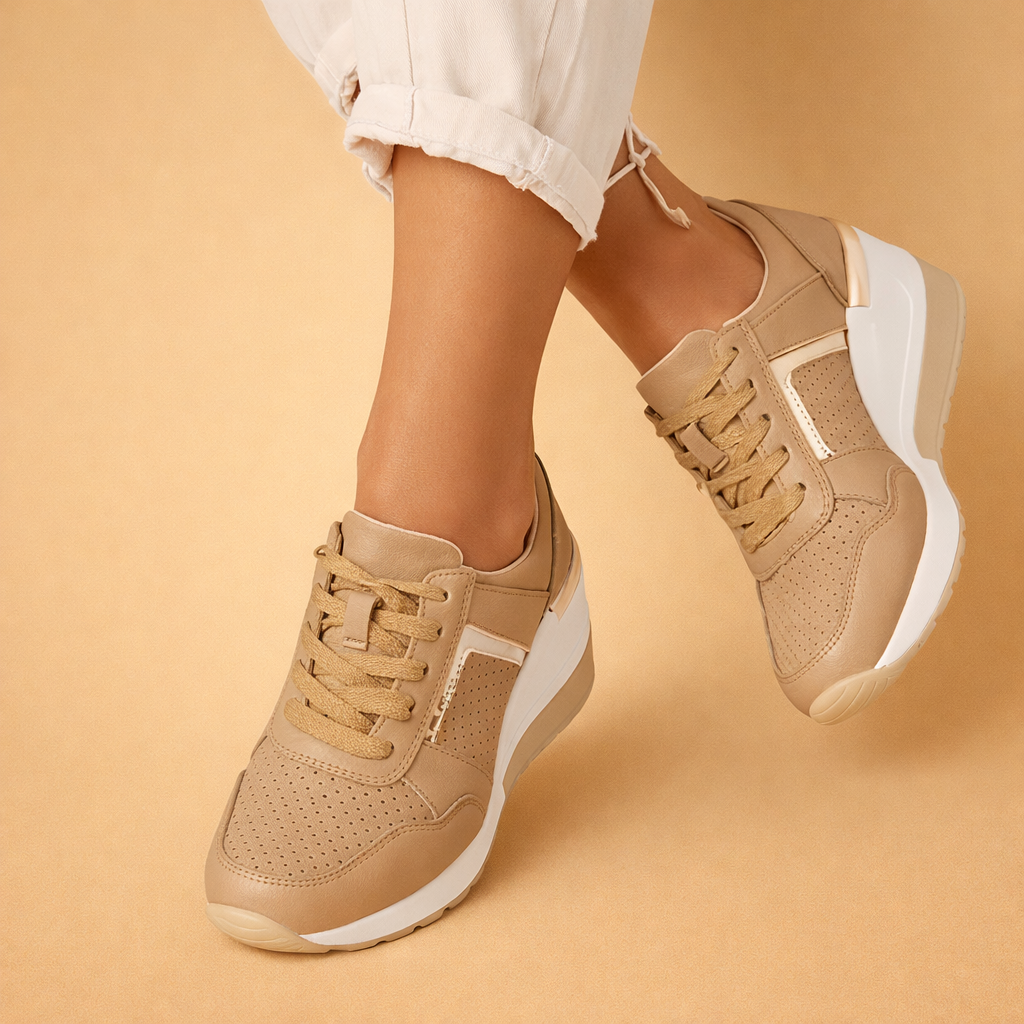 Orthopädische Damen-Sneaker mit Keilabsatz – Atmungsaktiv und Bequem 3
