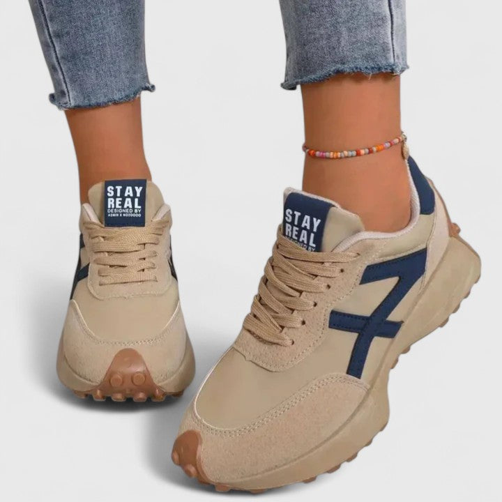 Orthopädische Damen Laufschuhe mit Arch Support – Bequeme Schnür-Sneaker für Frühling und Freizeit 2