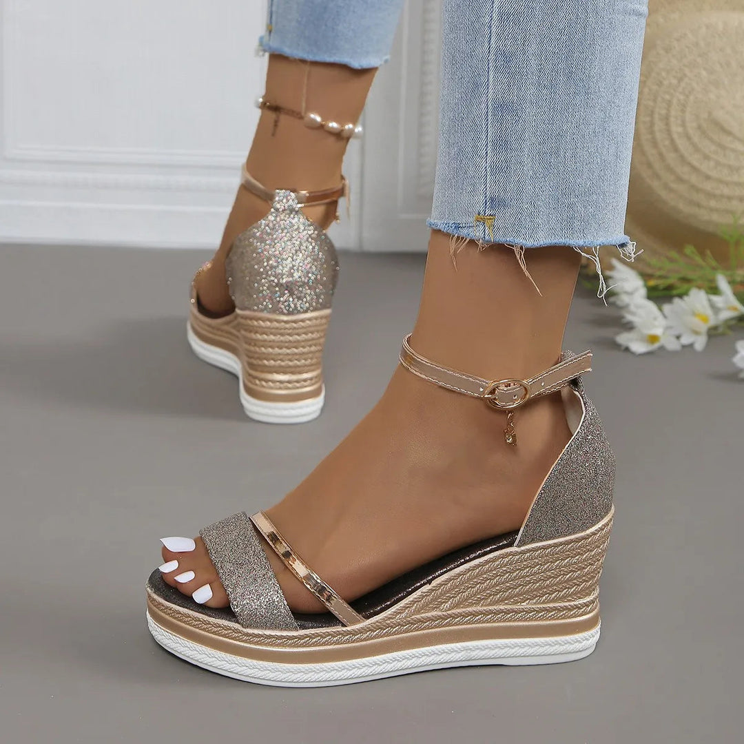 Orthopädische Damensandalen mit Arch Support für den Sommer 0