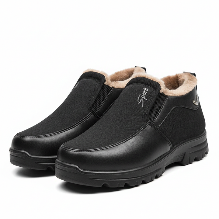 Orthopädische Herren Schuhe mit Weicher Innenpolsterung und Arch Support für Winterkomfort 4