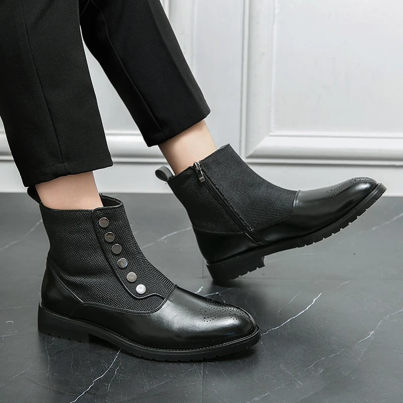 Orthopädische Herrenstiefel mit Arch Support – Elegante und Bequeme Herrenschuhe für Business und Freizeit 2