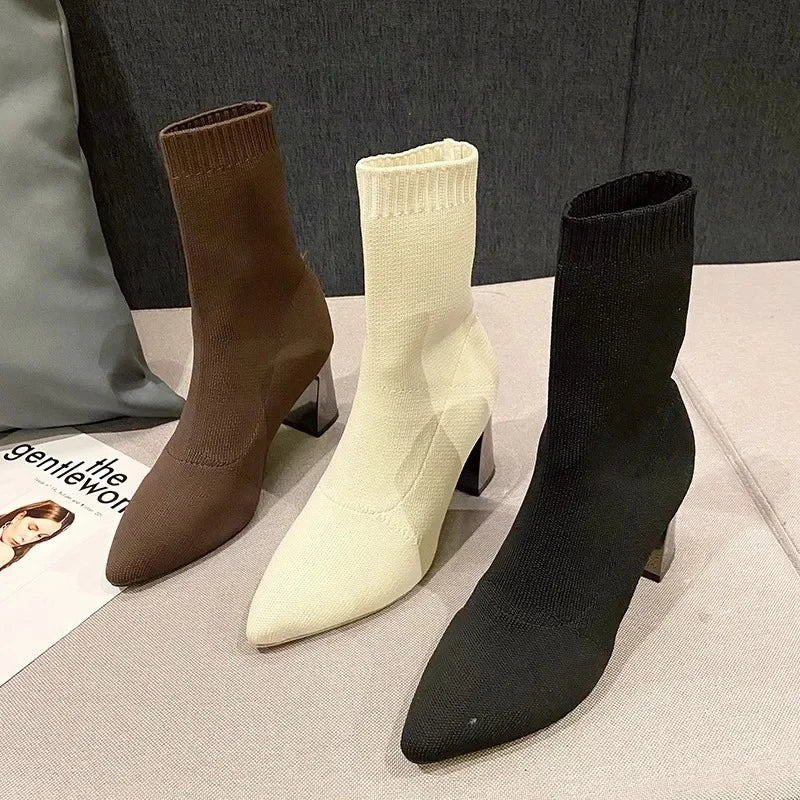 Orthopädische Lederstiefel mit Arch Support für Damen – Komfortable und elegante Stiefel 1