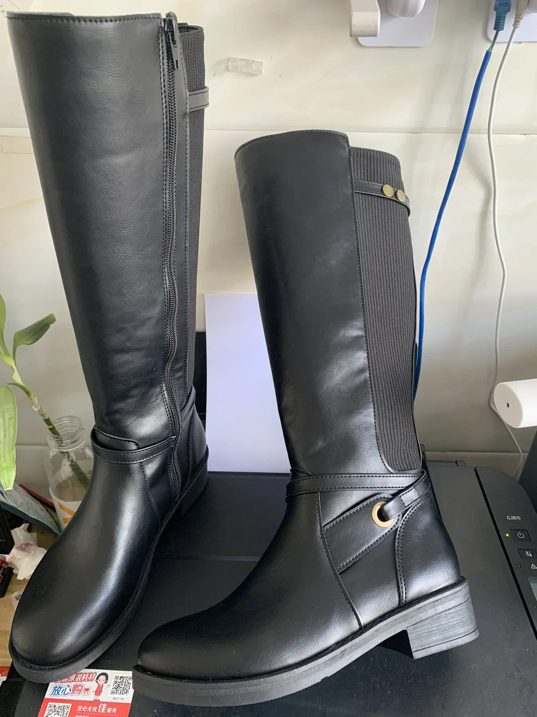 Orthopädische Lederstiefel mit Arch Support für Damen – Komfortable und elegante Stiefel 3