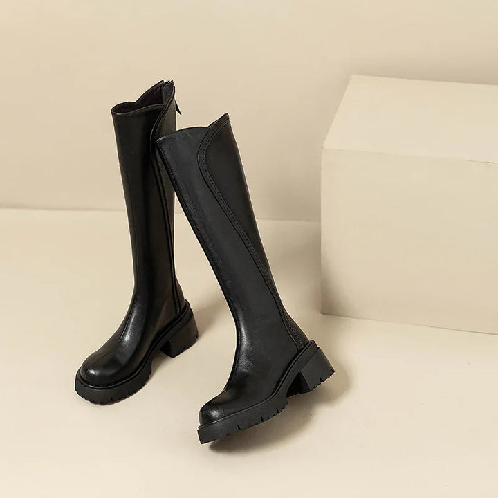 Orthopädische Lederstiefel mit Arch Support für Damen – Komfortable und elegante Stiefel 6