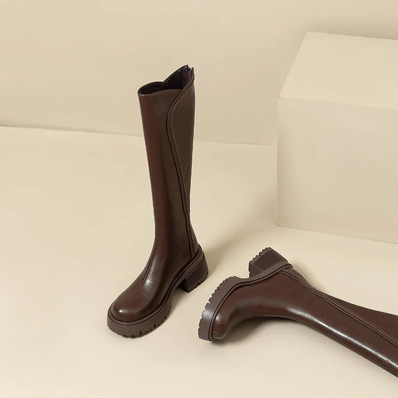 Orthopädische Lederstiefel mit Arch Support für Damen – Komfortable und elegante Stiefel 7
