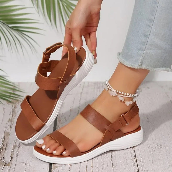 Orthopädische Sandalen für Damen – Bequeme Sommerschuhe mit Rutschfester Sohle 0