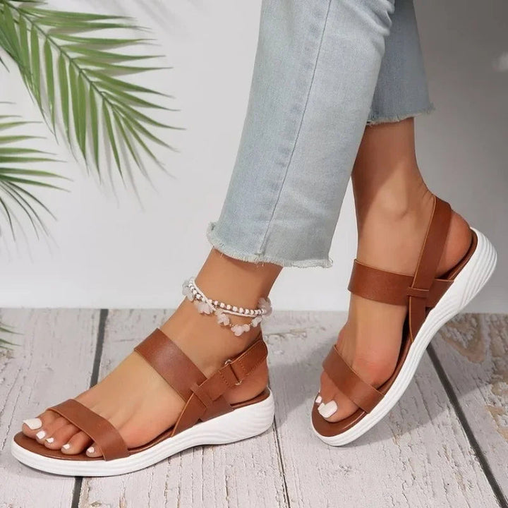 Orthopädische Sandalen für Damen – Bequeme Sommerschuhe mit Rutschfester Sohle 2