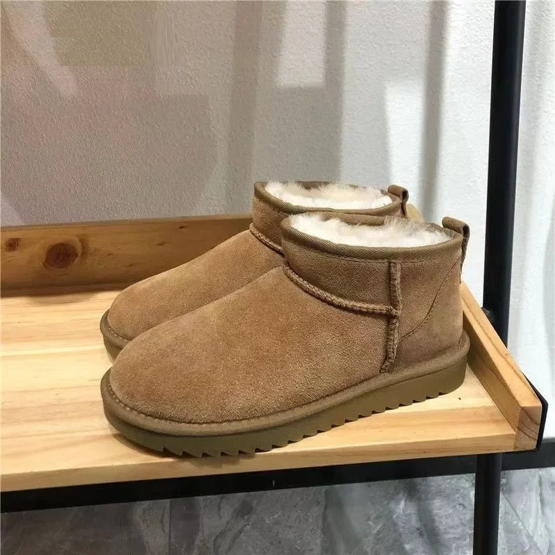 Orthopädische Schafstiefel mit Arch Support für warme Füße im Winter 0