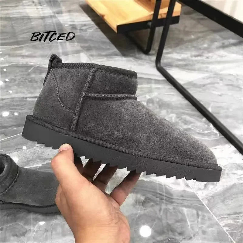 Orthopädische Schafstiefel mit Arch Support für warme Füße im Winter 4