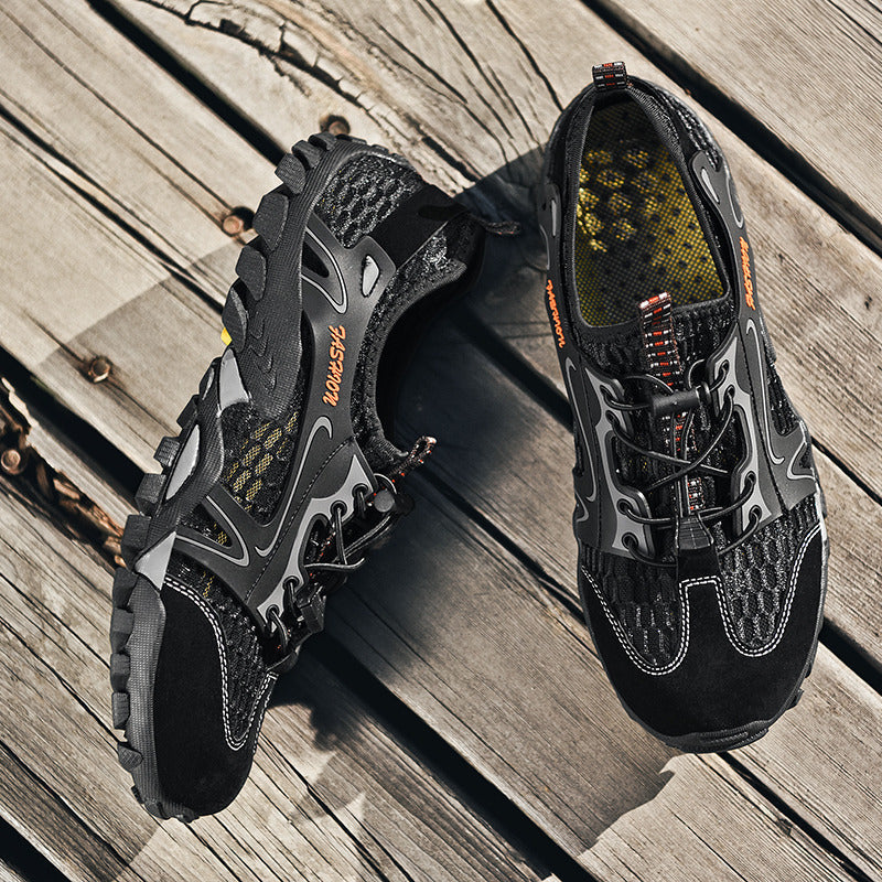 Orthopädische Wanderschuhe mit Atmungsaktivem Design und Arch Support für Damen und Herren 7