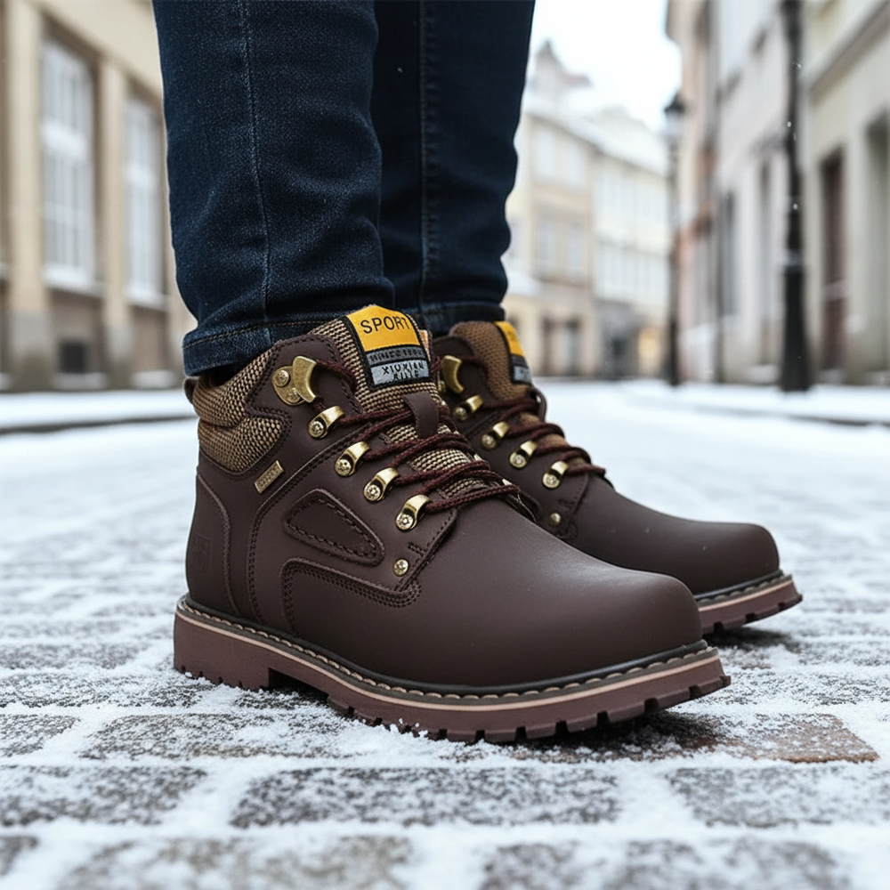 Orthopädische Wasserdichte Winterschuhe mit Arch Support für Damen und Herren 1