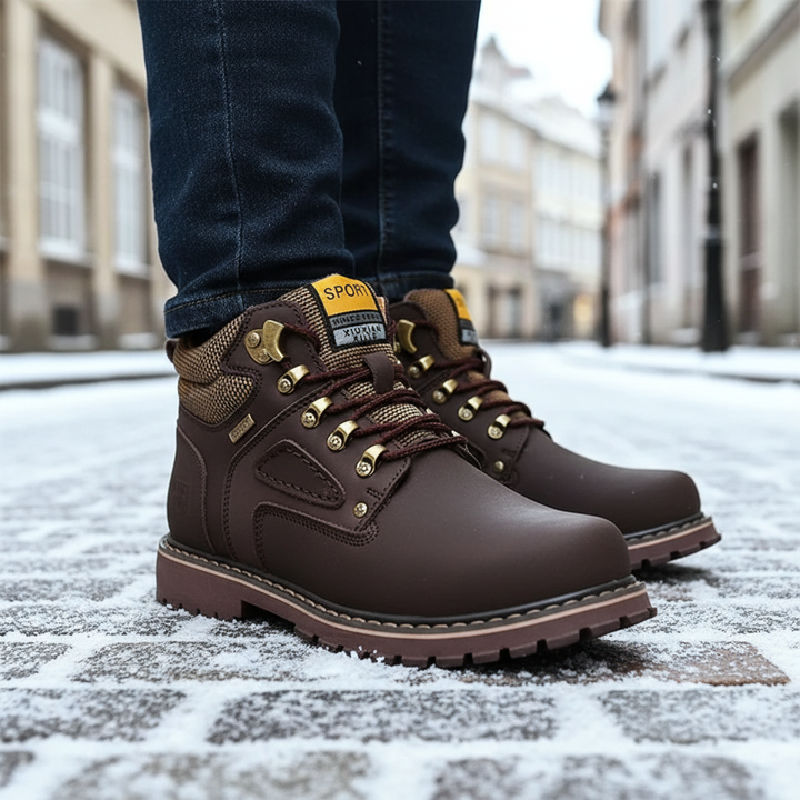 Orthopädische Wasserdichte Winterschuhe mit Arch Support für Damen und Herren 1