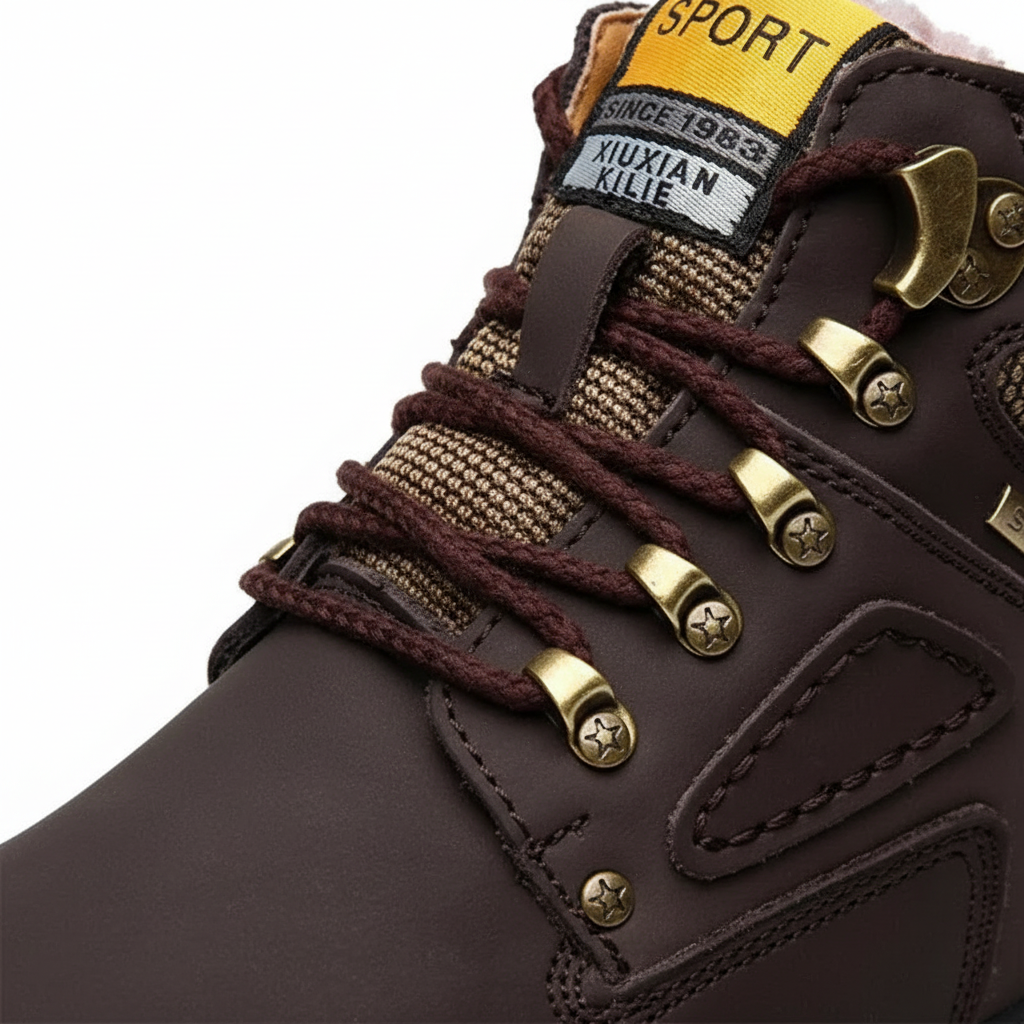 Orthopädische Wasserdichte Winterschuhe mit Arch Support für Damen und Herren 3