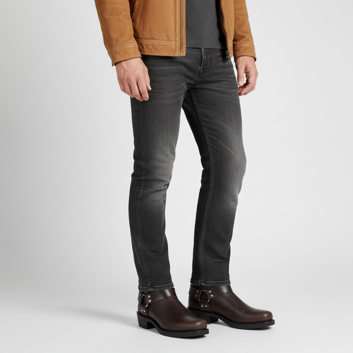 Orthopädische Western Herrenstiefel mit Arch Support – Robuste und Komfortable Stiefel im Westernstil 0
