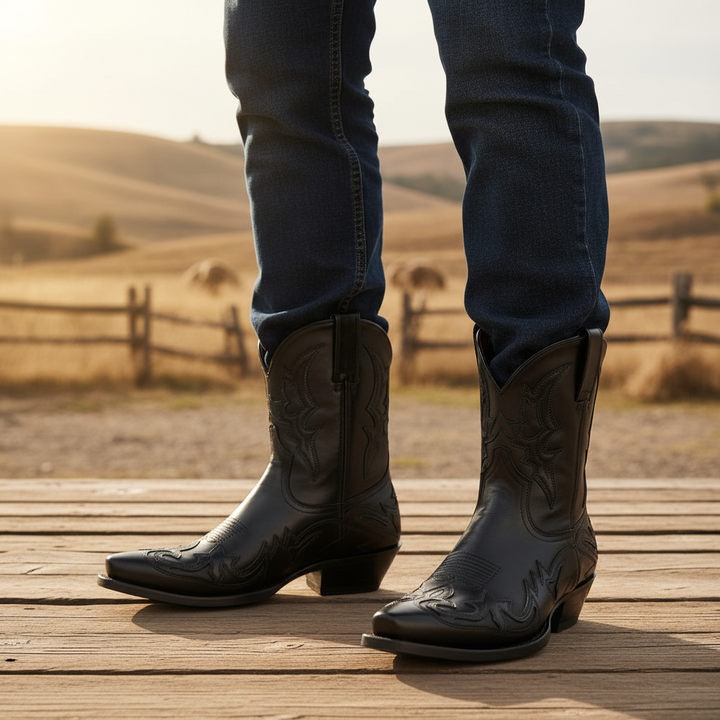 Orthopädische Westernstiefel mit Arch Support für Damen und Herren – Komfortabler Stil für Frühling und Herbst 1