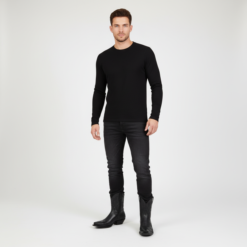 Orthopädische Westernstiefel mit Arch Support für Damen und Herren – Komfortabler Stil für Frühling und Herbst 2