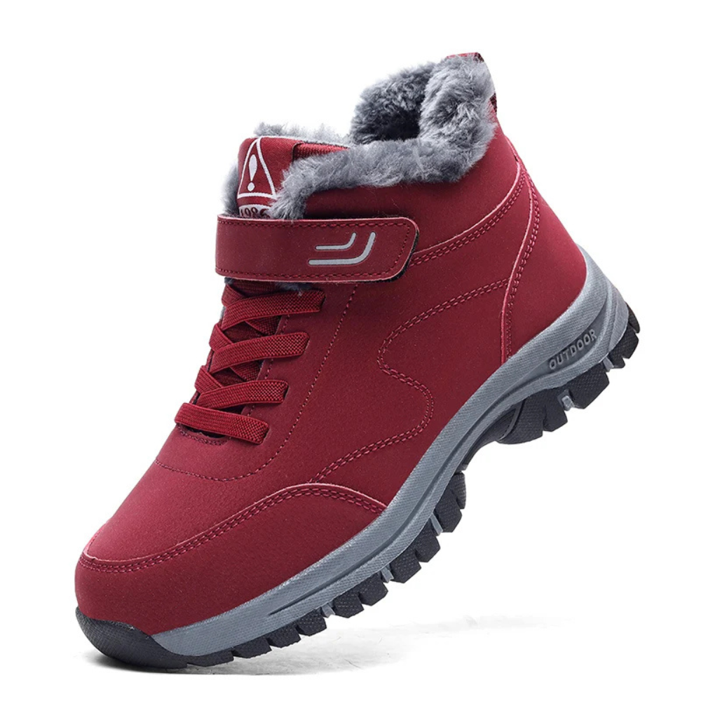 Orthopädische Winterstiefel Damen Mit Ergonomischer Arch Support Und Wärmender Isolierung für Kalte Tage 4