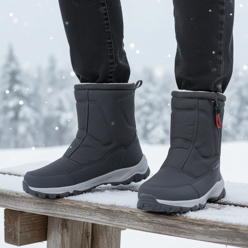 Orthopädische Winterstiefel mit Arch Support für Damen – Wasserdicht und Warm Gefüttert 1